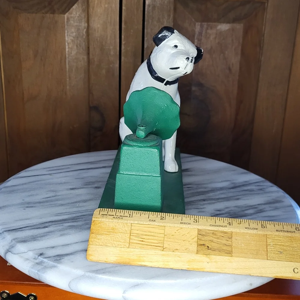 Vintage Dog Figurine with Phonograph - Picture 9 of 14